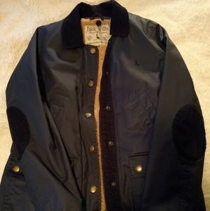 Jack Wills Blue Kendale Wax Jacket